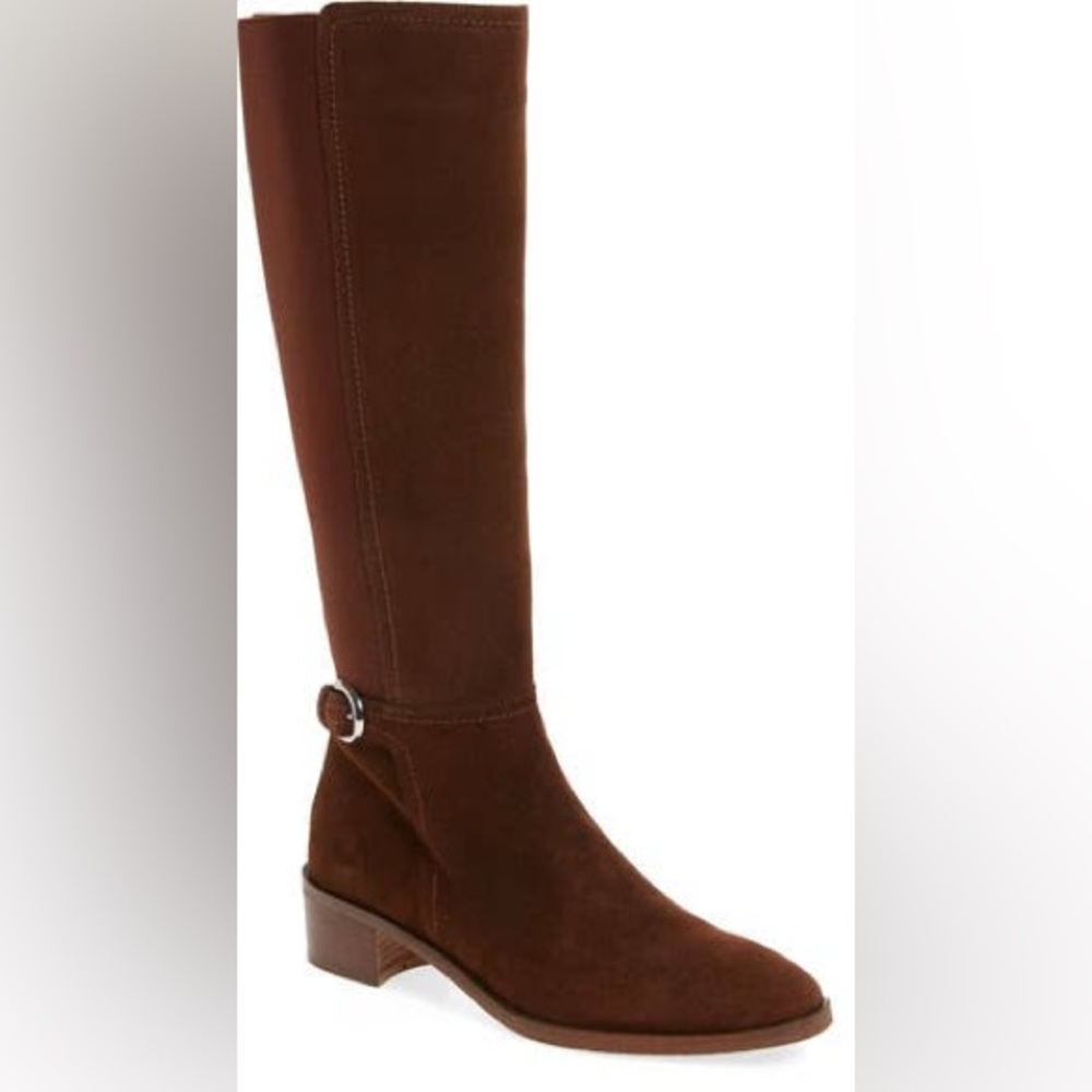 Aquatalia Womens Roxy Suede Boots, Made in Italy ~ Size 7.5